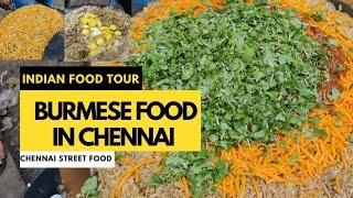 Burma Food In Chennai Atho Fry/Atho Recipe | Burmese Chennai #StreetFood |Indian Food Tour| #MustTry