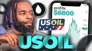 How I made $6800 scalping usoil DAY IN LIFE forex day trading