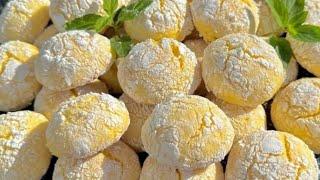 Biscotti Morbidi al Limone  che si Sciolgono in bocca 