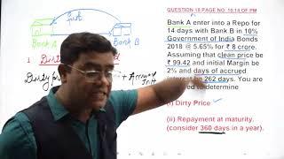 Q.18 PM MONEY MARKET OPERATION CA FINAL SFM OLD SYLLABUS