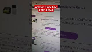 Amazon Prime Day: Top 3 DEALS