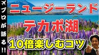 【ニュージーランド旅行】フォトジェニックなテカポ湖を10倍楽しむコツを解説しています