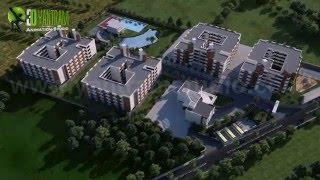 Doha, Qatar 2023: School Exterior in 3D on Google Earth | Architectural Visualization & Virtual Tour