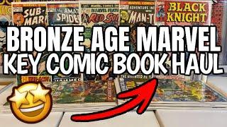 BRONZE AGE MARVEL - KEY COMIC BOOK HAUL !!!