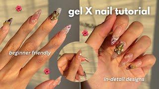 how to do gel x nails like a PRO | FULL tutorial + beginner friendly, step-by-step