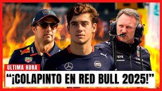 F1 HOY: ¡FRANCO COLAPINTO TOMARÁ EL LUGAR DE CHECO PÉREZ EN RED BULL!