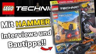 Das GENIALSTE Magazin, was NIEMAND erwartet hat!  Lego Technik Magazin Nr. 1