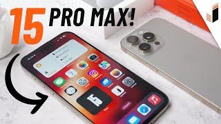 iPhone 15 Pro Max Review - More to C!