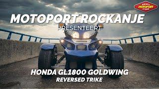 Honda GL1800 Goldwing reversed trike