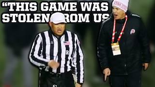 Utah's athletic director reminds the referee why they fired him, a breakdown