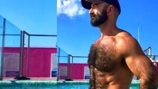 Charming Physique With Beautiful Bearded Man | Fitness & Style