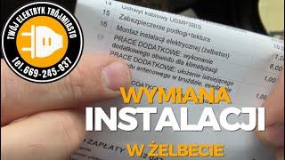 Wymiana instalacji elektrycznej w żelbecie - jak powinna wyglądać - koszty - dokumenty