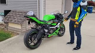 2023 ZX6R with M4 pipe!!!