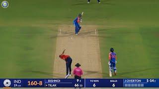 Tilak Verma batting highlights 72* runs (19) balls 6,6,6,66,6 highlights | IND vs ENG 2nd T20 Match