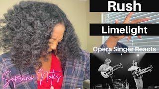 Opera Singer Reacts to Rush Limelight | MASTERCLASS | Performance Analysis |