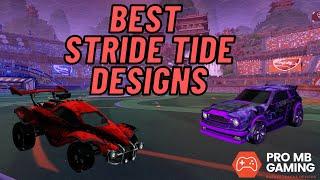 Best Stride Tide Rocket League Designs