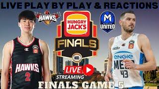 Illawarra Hawks vs Melbourne United I NBL Live I Play By Play & Reactions