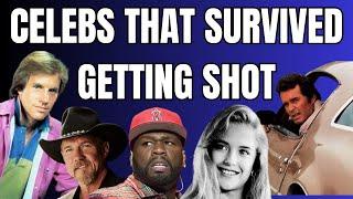 CELEBRITIES who were SHOT & SURVIVED