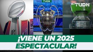 Calendario deportivo de 2025: ¡Un año con Copa Oro, Mundial de Clubes y Euro femenil! | TUDN