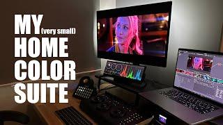 my [very small] home color grading suite