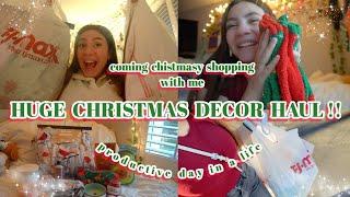 CHRISTMAS SHOPPING HAUL & PRODUCTIVE DAY IN A LIFE !! * VLOGMAS DAY 3*