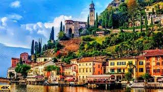 Morcote - The Most Beautiful Villages in Switzerland - the Pearl of Lugano Lake