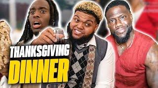 Druski x Kai Cenat x Kevin Hart Thanksgiving Dinner