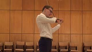 J. S. Bach -  Grave and Allegro from II Sonata for violin solo