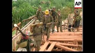 CAMBODIA: FIGHTING CONTINUES AROUND SIEM REAP PROVINCE