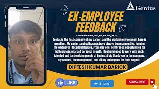 EX Employee Feedback | Diptesh Kumar Barick | Accounts & Commercial | legal | Kolkata | Genius