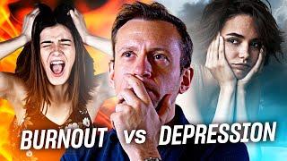 Burnout VS Dépression : comment faire la DIFFÉRENCE ? 