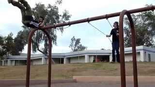 Nikko Locastro swings!