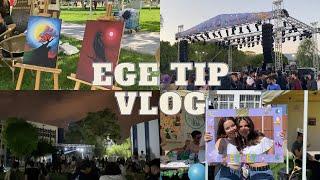 TIP FAKÜLTESİ VLOG 4| Ege Tıp Öğrenci Toplulukları, Ege’ye Hoşgeldin Şenliği #tıpfakültesi