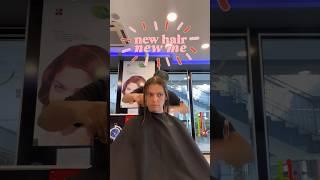 New hairstyle ‍️ wait for it | short #hairstyle #haircut #hair #shorts