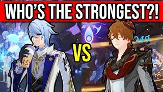 DPS SHOWDOWN! Ayato vs Childe! Who's the MOISTEST 5 Hydro DPS at C0 & C6?!