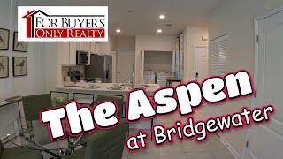 Bridgewater Townhomes in St Augustine by DR Horton, The Aspen Townhome