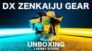 Kikai Sentai Zenkaiger DX Zenkaiju Gear / Unboxing and Morph Sound