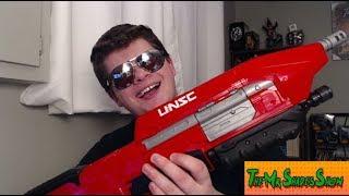 TheMrShades plays with Halo dart guns with Dan