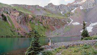 The Sweetest Vows You've Ever Heard on the Shores of Blue Lakes - Colorado Mountain Elopement