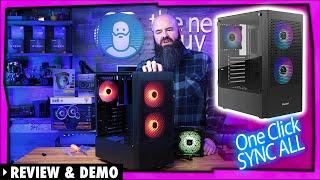 Talos E3 Mesh - The budget friendly, roomy, ARGB mid-tower ATX from Gamdias