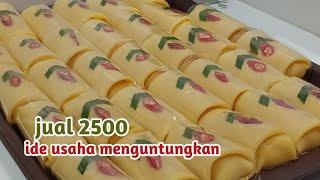 USAHA KECIL SNACK JAJAN PASAR||ORDERAN 30pcs SEMAR MENDEM