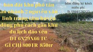 đất nền khu phố tân an thị trấn tân phú huyện đồng phú nhánh 2 NVLI anh dũng đất nền bình phước