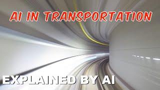 AI in Transportation | Explained by AI