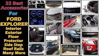 22 Best Accessories | Mods | For Ford Explorer Interior Exterior Floor Protector Side Step RoofRails