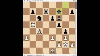 Mamedyarov, Shakhriyar vs Praggnanandhaa, R R4 Meltwater Champions Chess Tour Finals