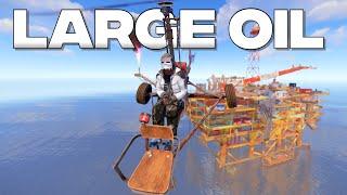 3,000 HOUR SOLO TAKES OVER LARGE OIL RIG - RUST