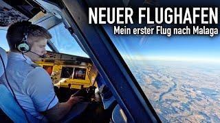 Neuer Flughafen - mein erster Flug nach Malaga! Ich nehme euch mit! AeroNewsGermany