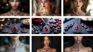 HIGH JEWELRY red SAPPHIRE DIAMOND COLLECTION