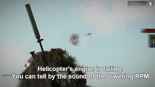 Arma 3 - Killed by a Crashing Helicopter