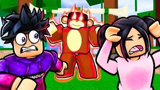 I Pretended to be NPC and TROLLED MY BROTHER and SISTER! (Roblox Blox Fruits)